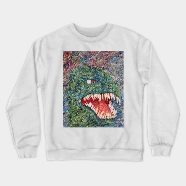 THE GREEN BEAST Crewneck Sweatshirt by lautir